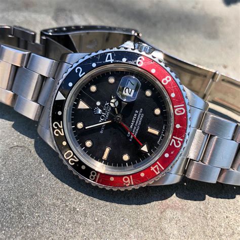 rolex gmt ii model 16760 coke fat lady|Rolex gmt 16760.